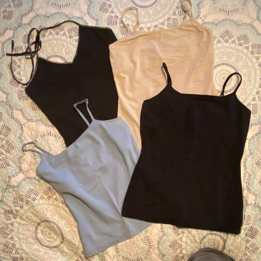 Express Shelf Bra Tank Tops